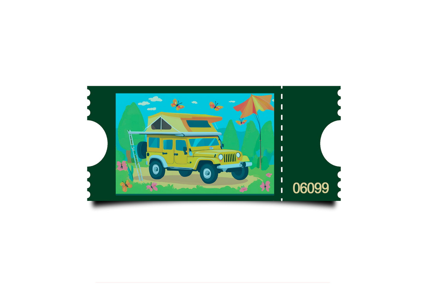 Boleto Ilustracion N 06099