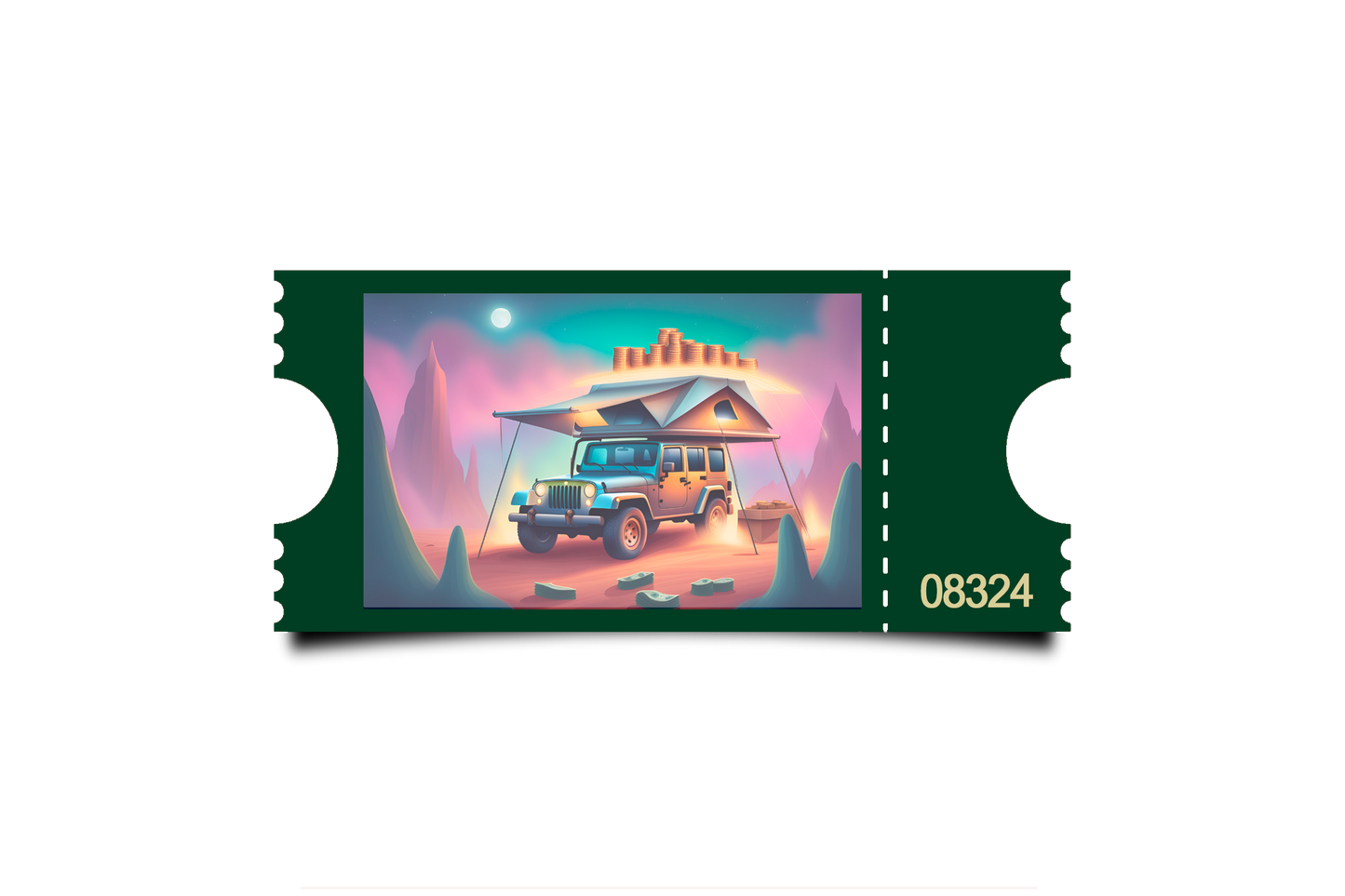 Boleto Ilustracion N 08324