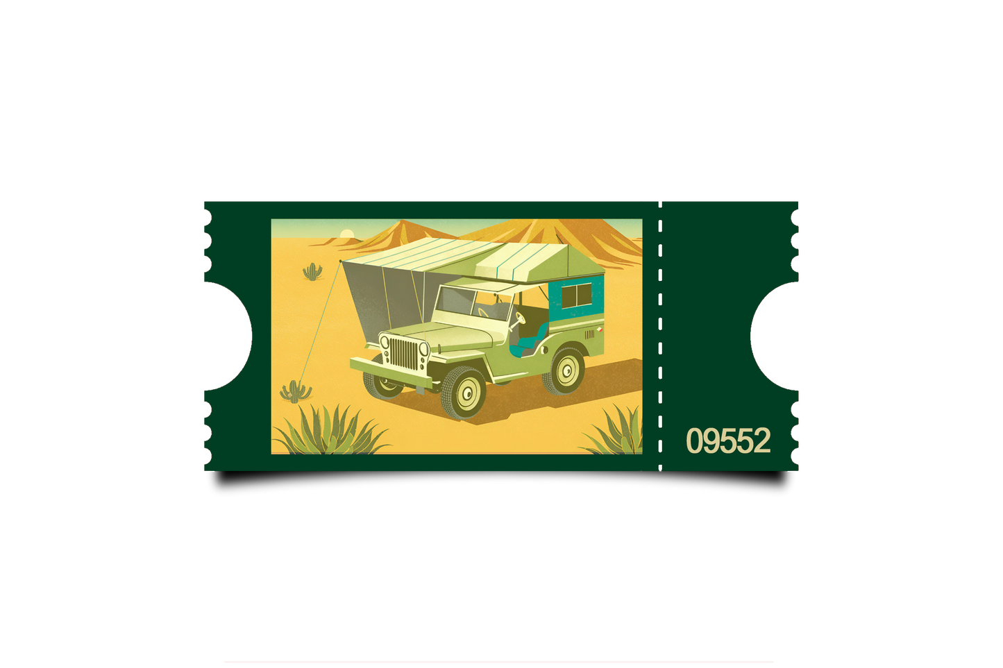 Boleto Ilustracion N 09552