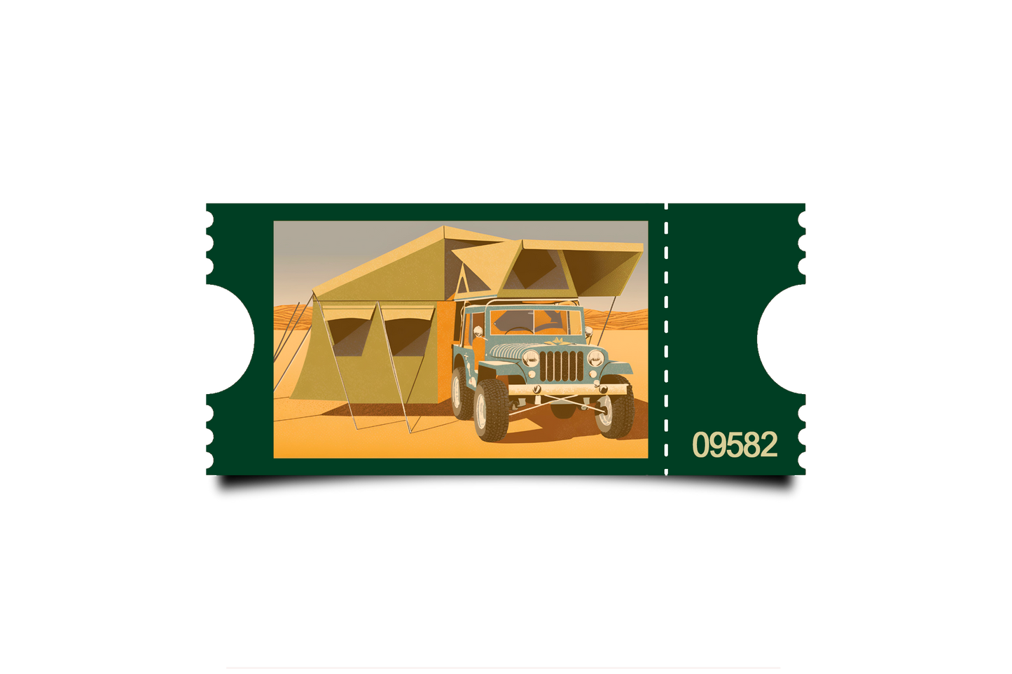 Boleto Ilustracion N 09582