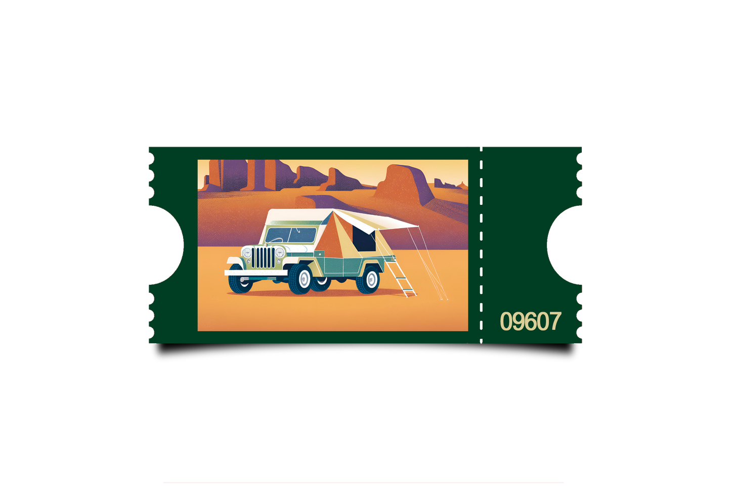 Boleto Ilustracion N 09607