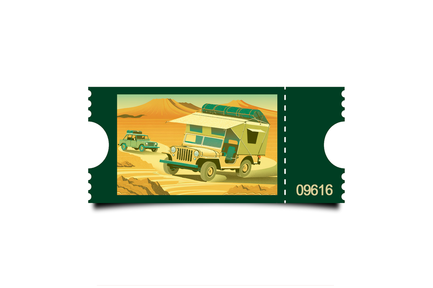 Boleto Ilustracion N 09616