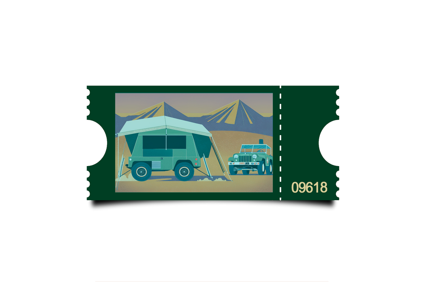 Boleto Ilustracion N 09618