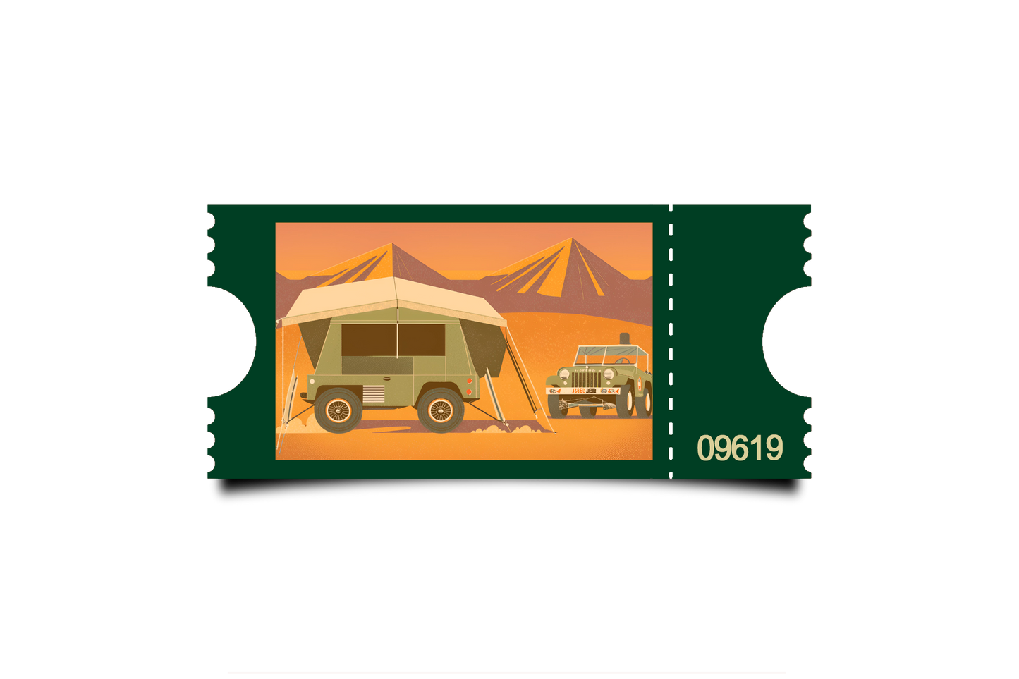 Boleto Ilustracion N 09619