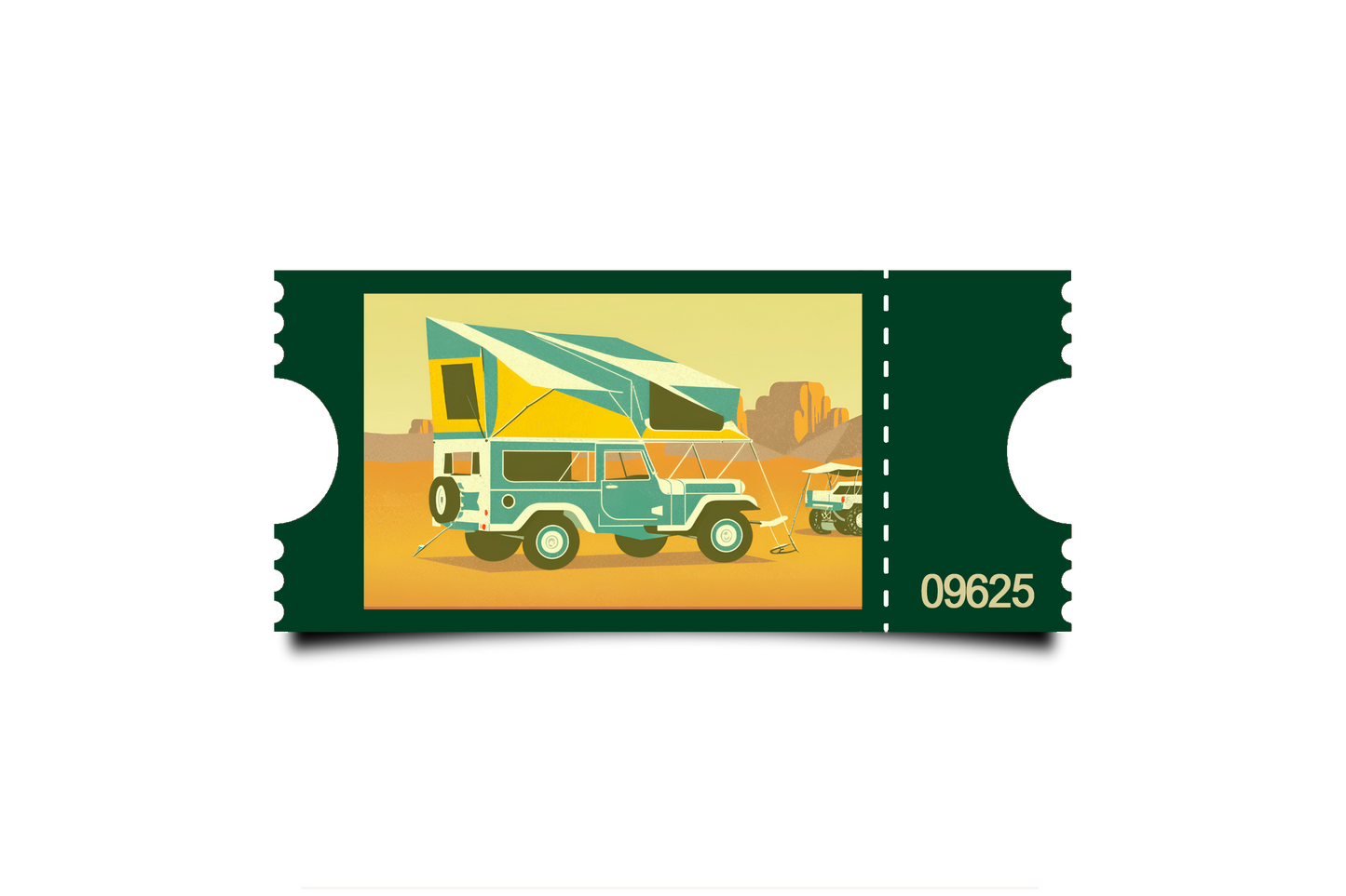 Boleto Ilustracion N 09625