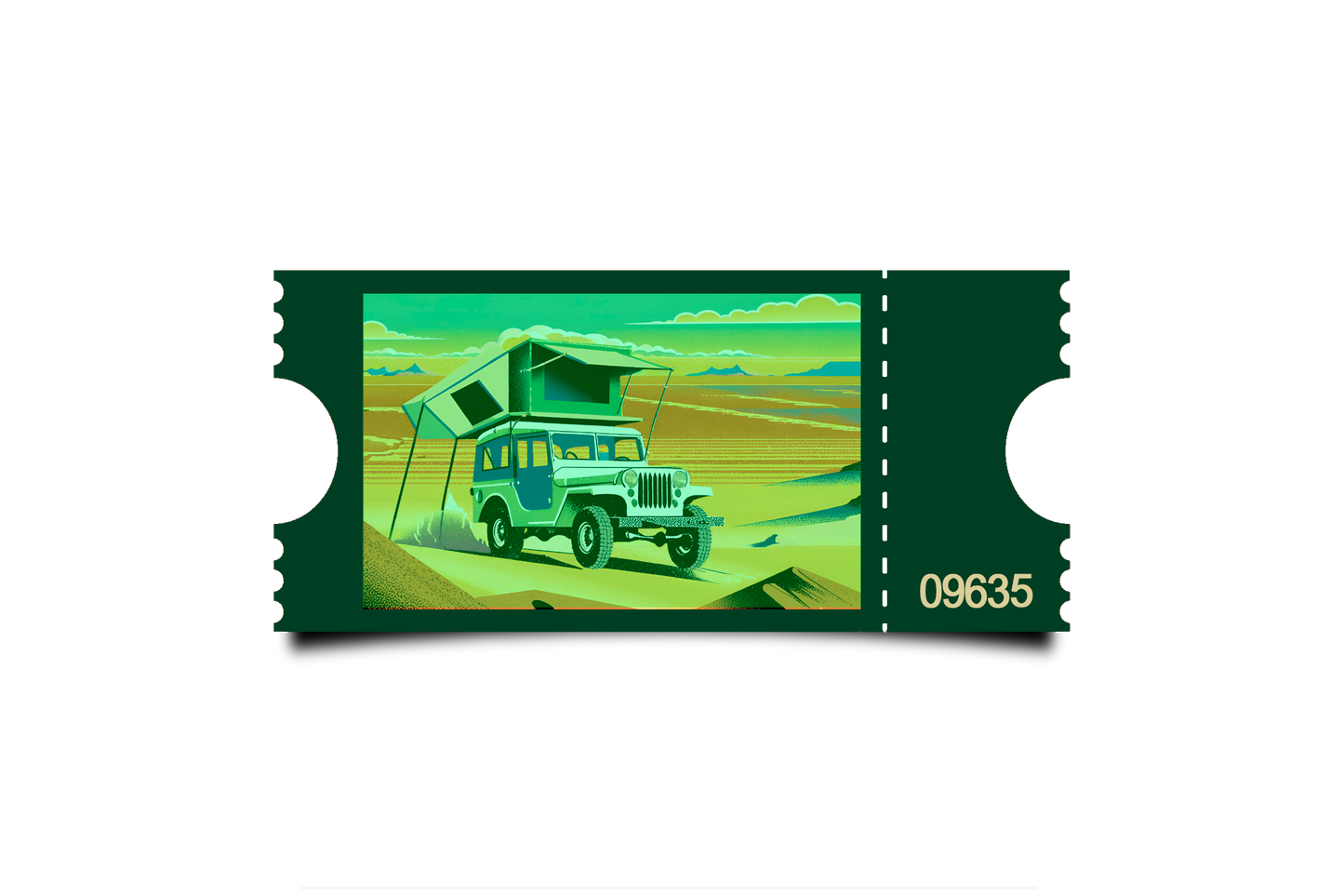 Boleto Ilustracion N 09635