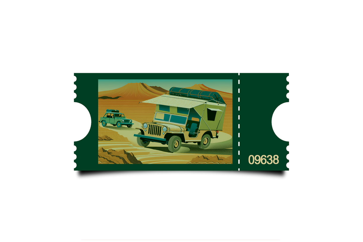 Boleto Ilustracion N 09638