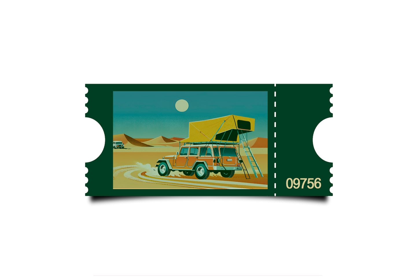Boleto Ilustracion N 09756