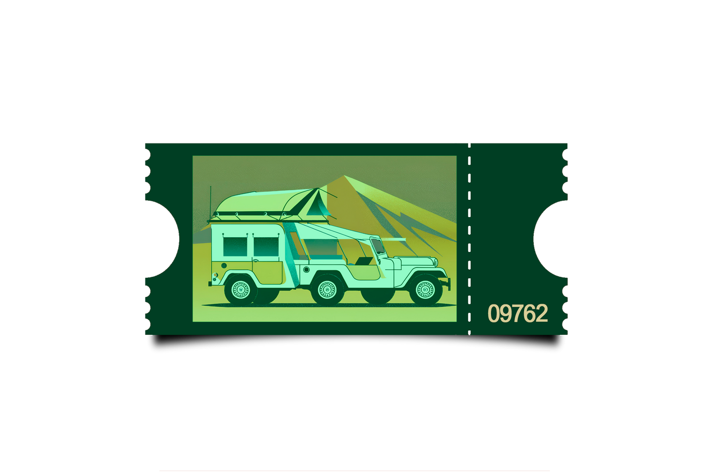 Boleto Ilustracion N 09762
