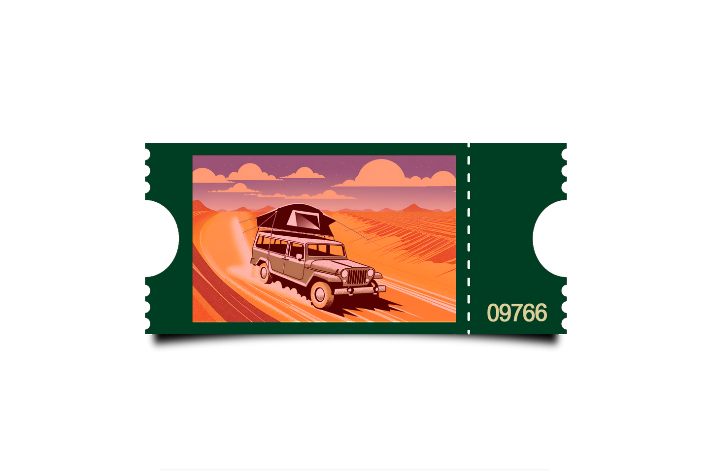 Boleto Ilustracion N 09766