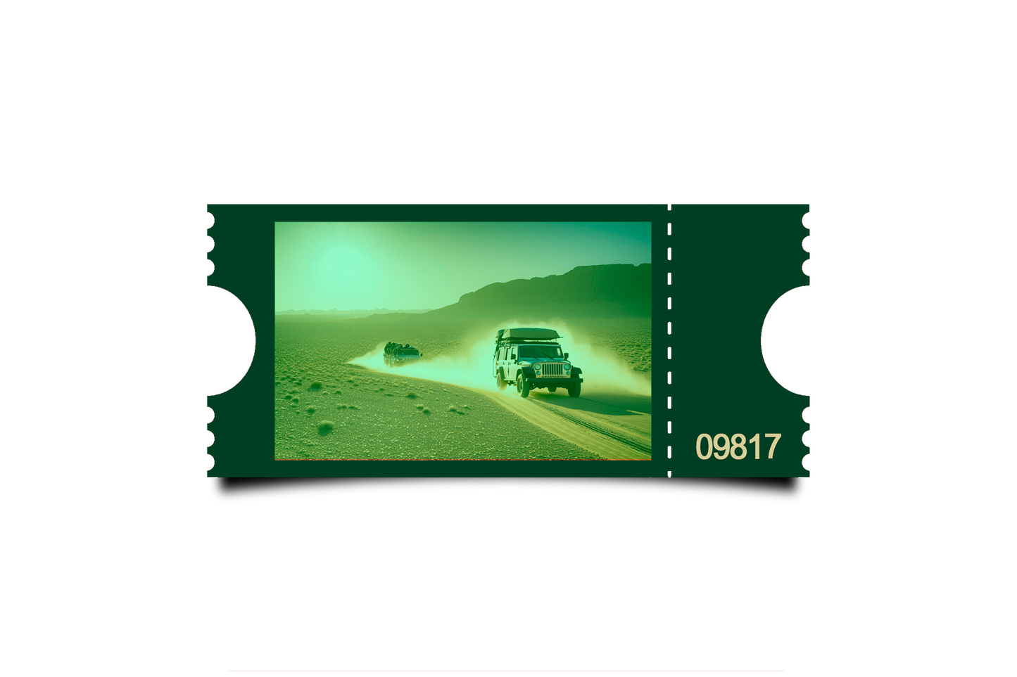Boleto Ilustracion N 09817