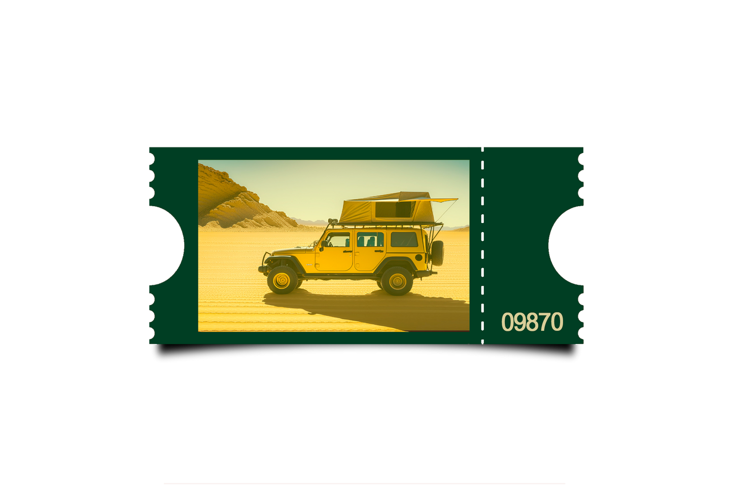 Boleto Ilustracion N 09870