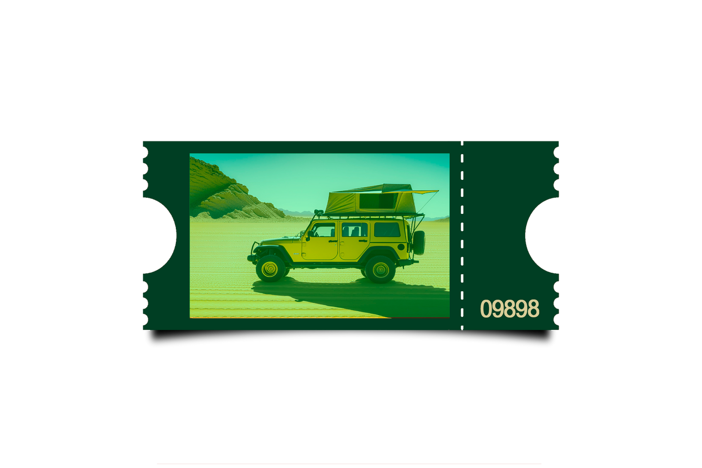 Boleto Ilustracion N 09898