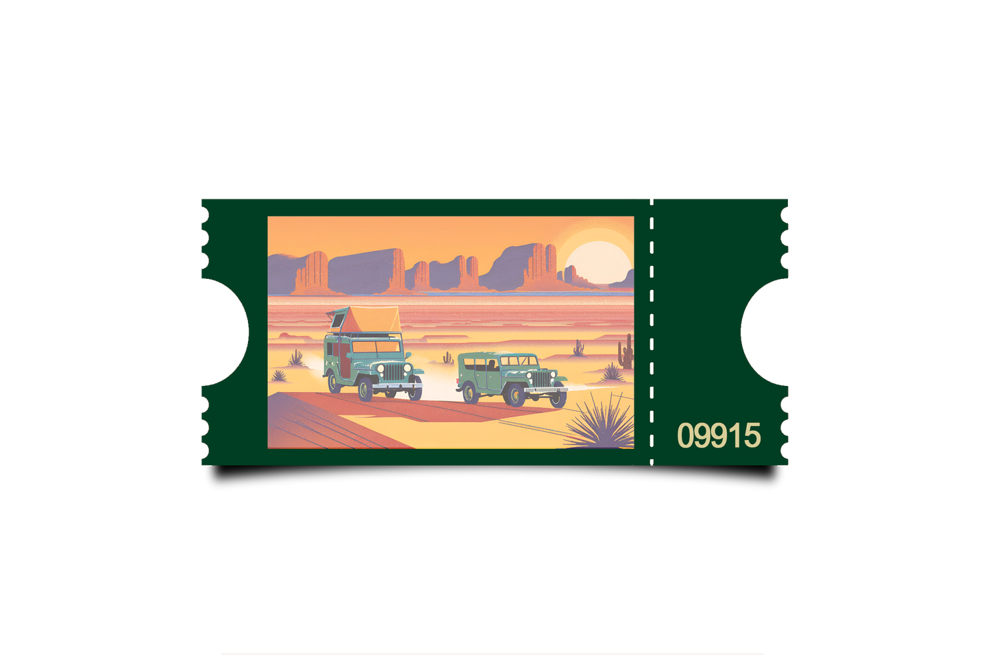 Boleto Ilustracion N 09915