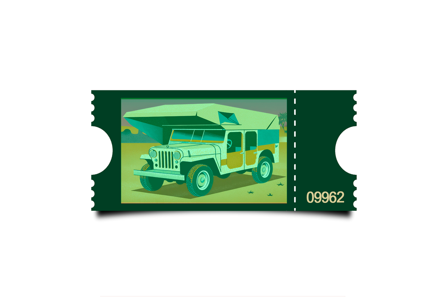 Boleto Ilustracion N 09962