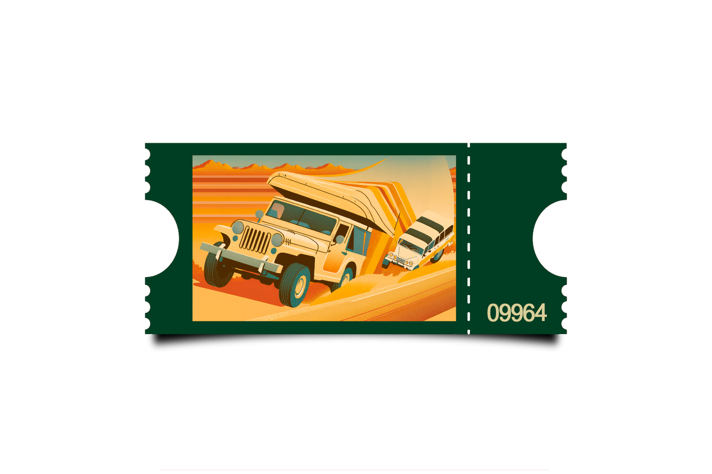 Boleto Ilustracion N 09964