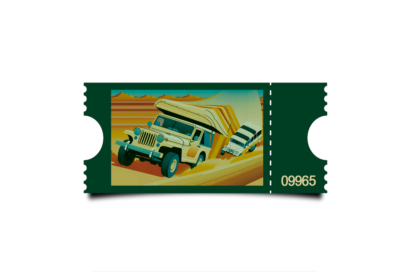 Boleto Ilustracion N 09965