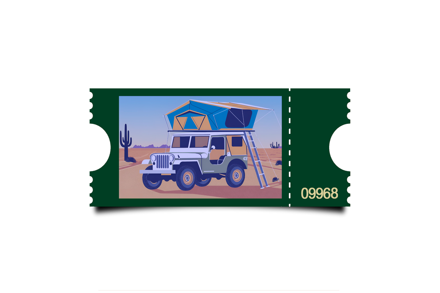 Boleto Ilustracion N 09968