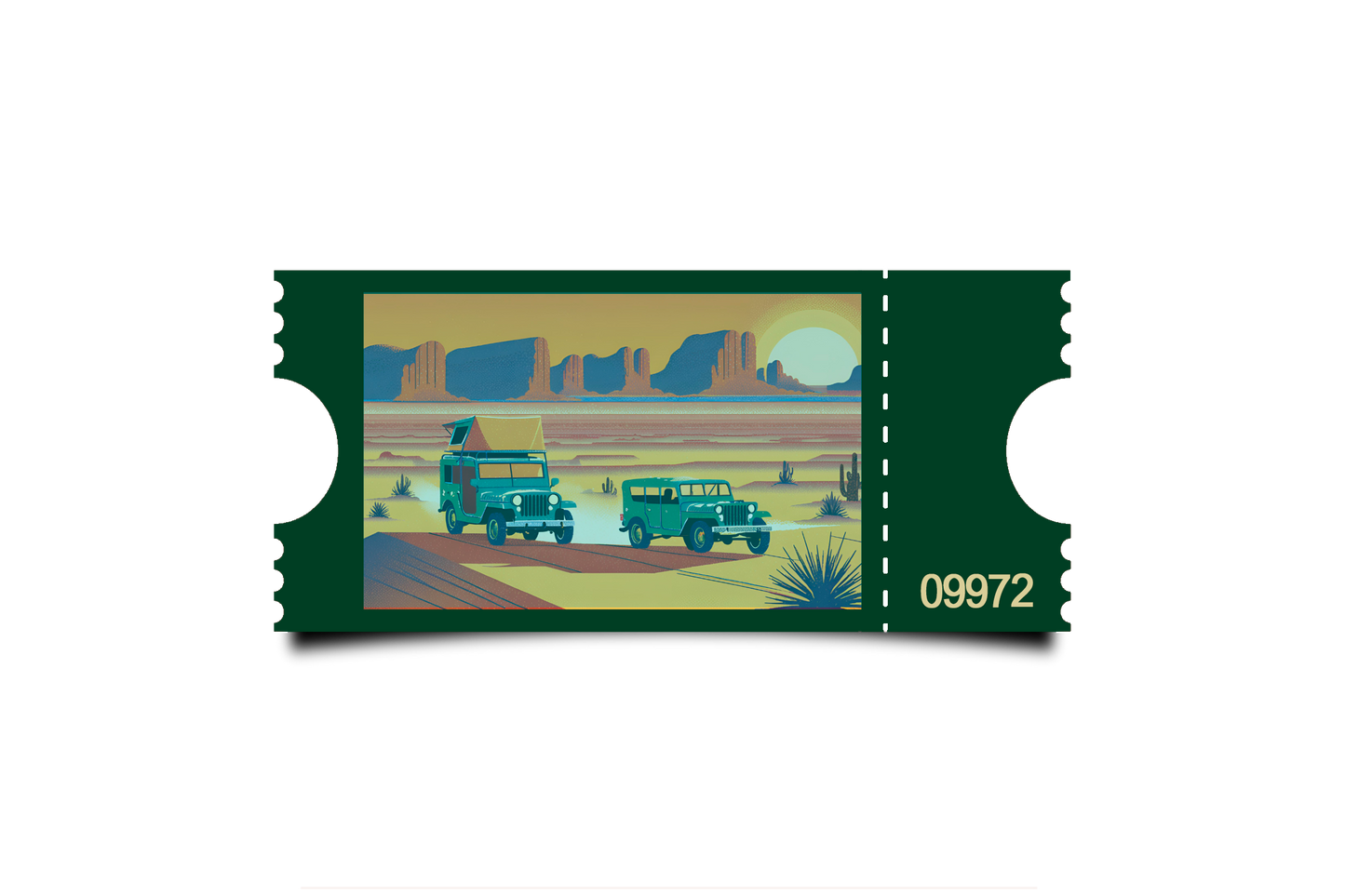 Boleto Ilustracion N 09972
