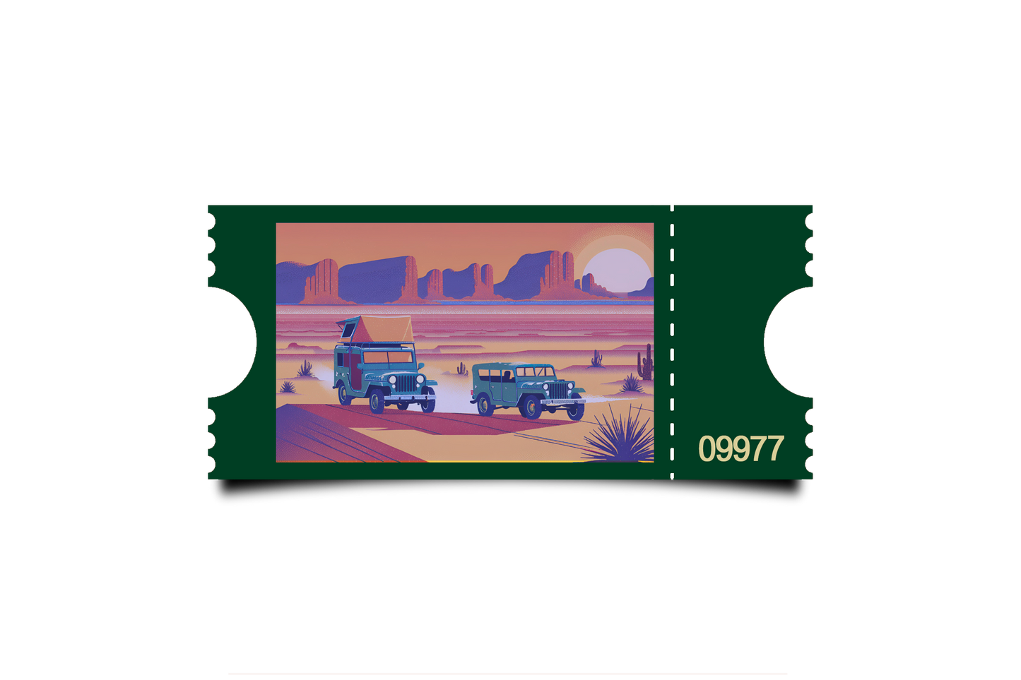 Boleto Ilustracion N 09977
