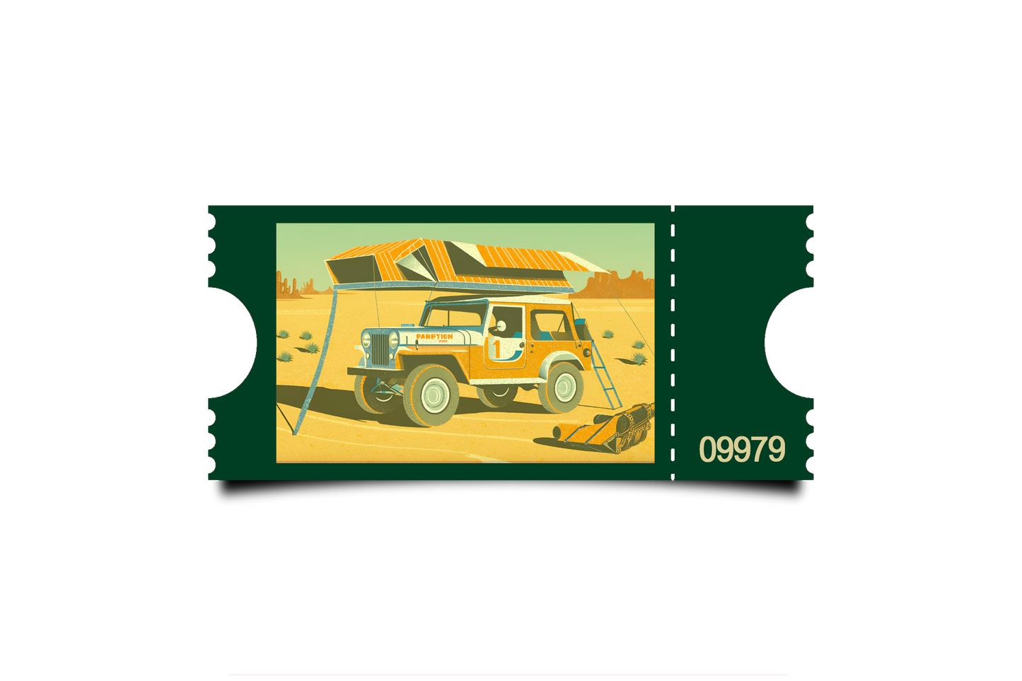 Boleto Ilustracion N 09979