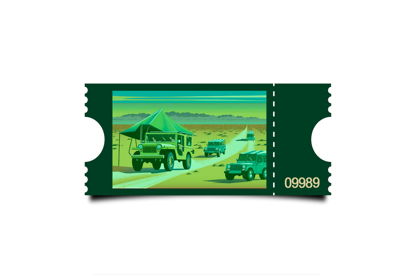 Boleto Ilustracion N 09989