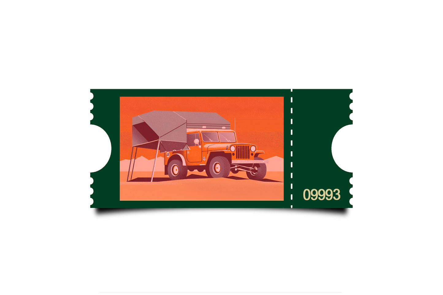 Boleto Ilustracion N 09993
