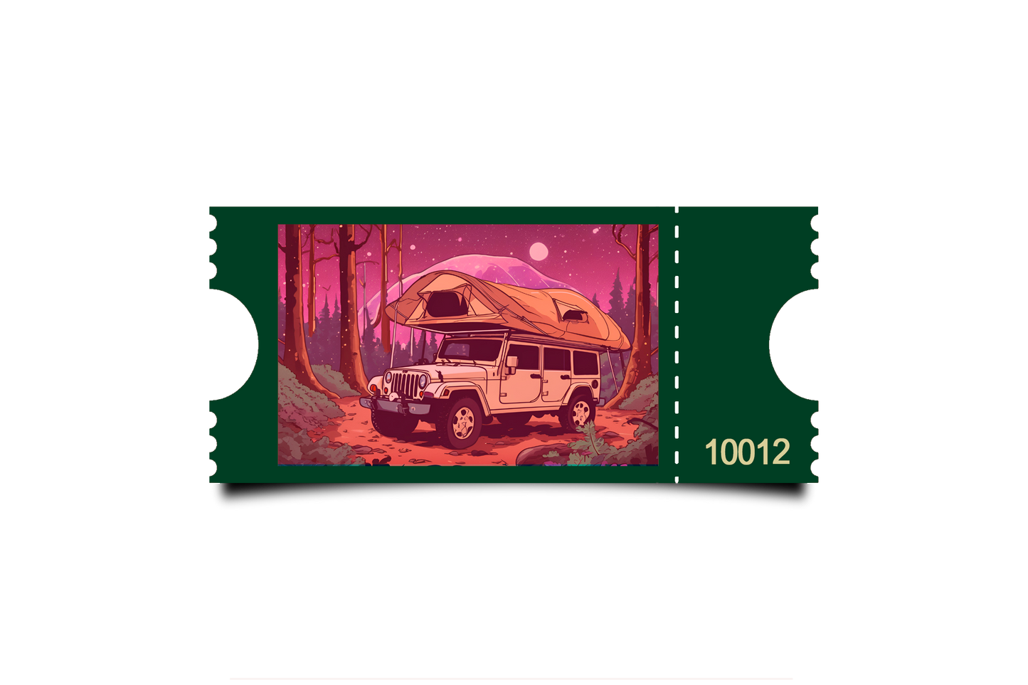 Boleto Ilustracion N 10012