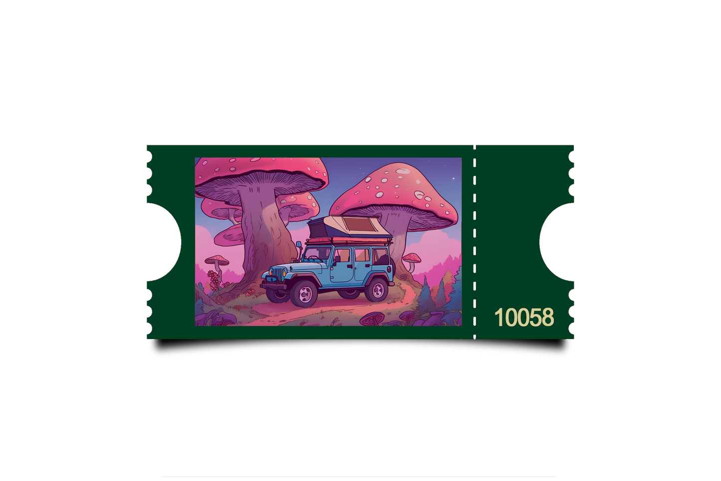 Boleto Ilustracion N 10058