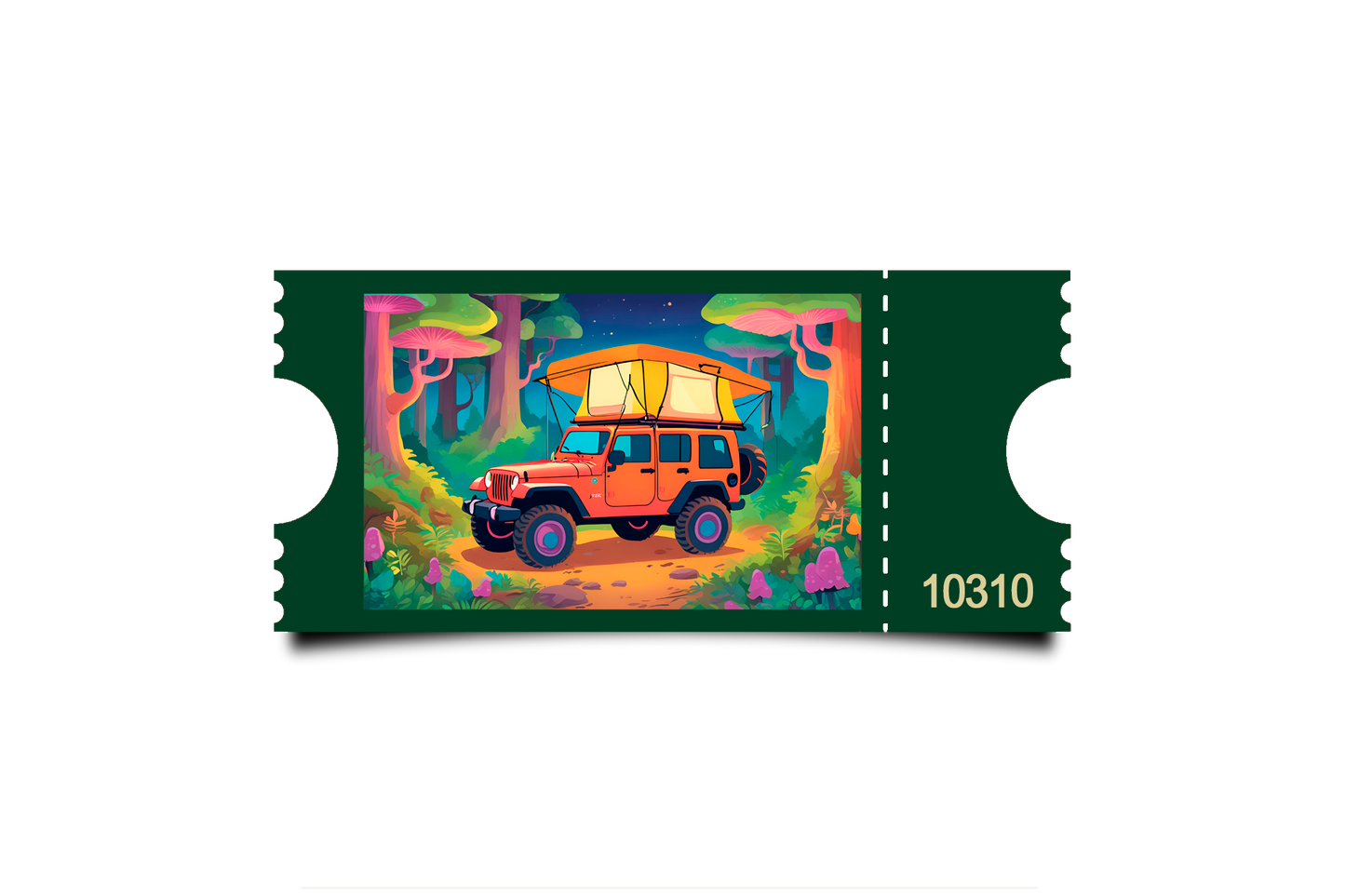 Boleto Ilustracion N 10310