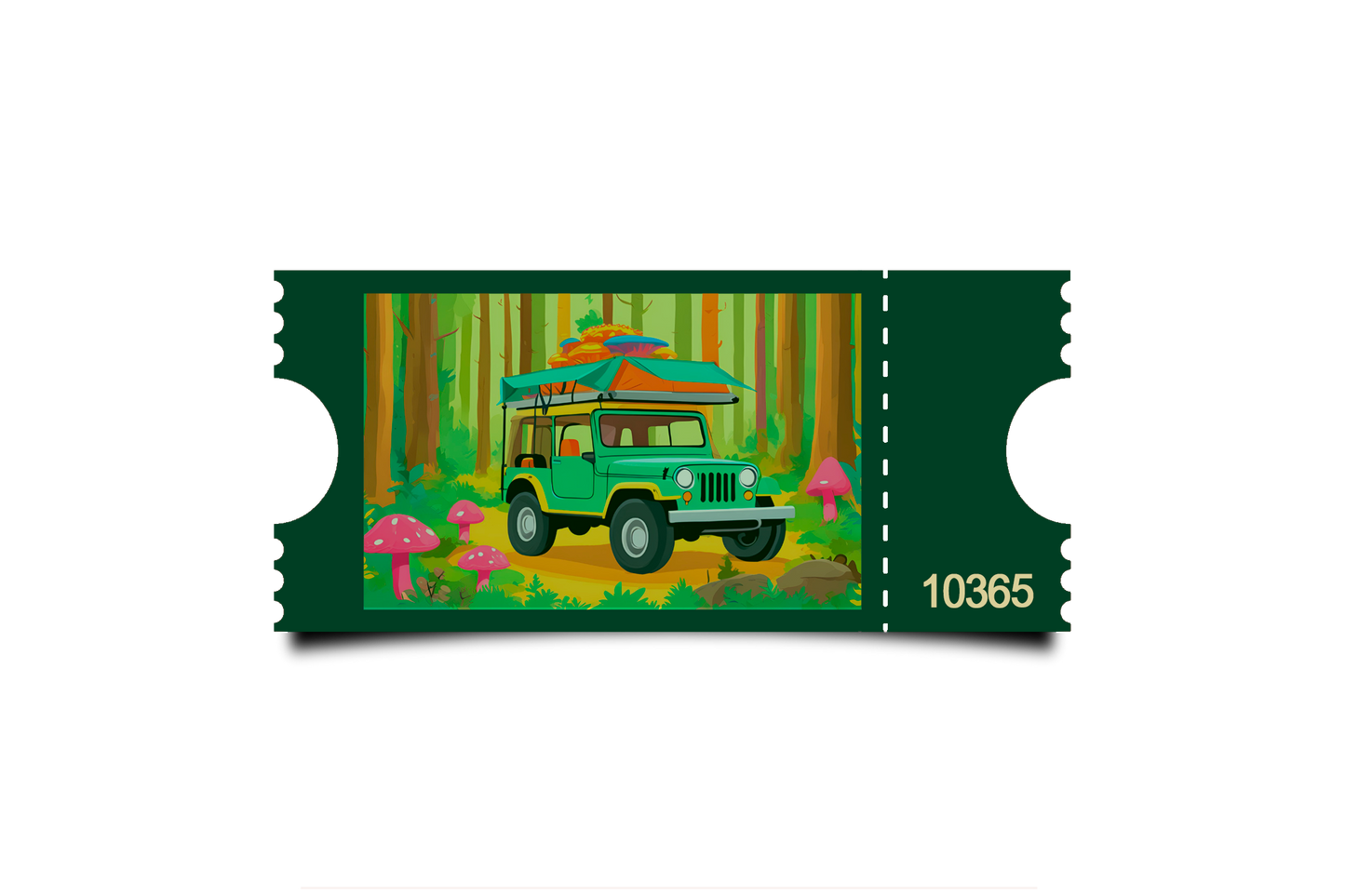 Boleto Ilustracion N 10365