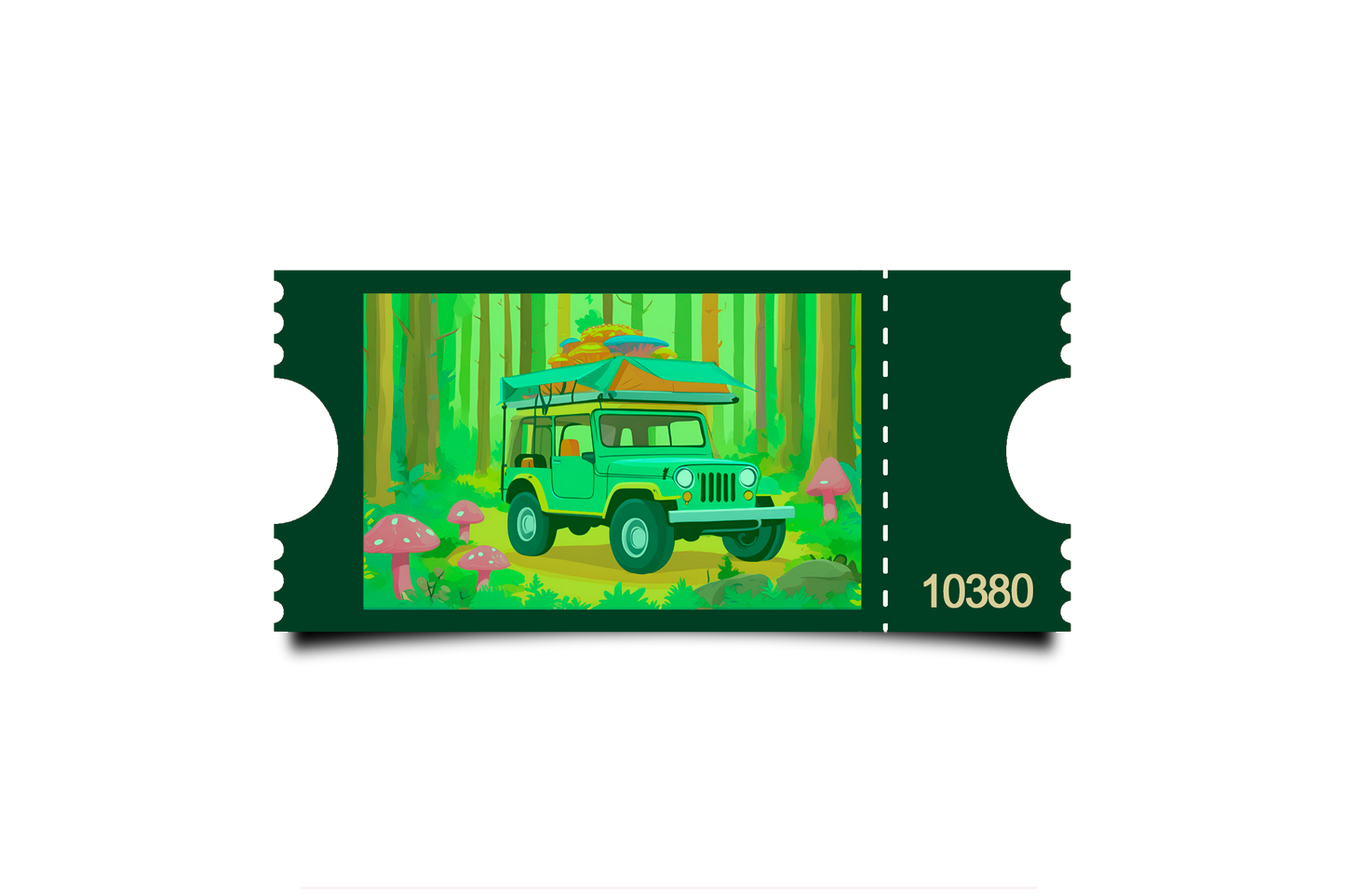 Boleto Ilustracion N 10380