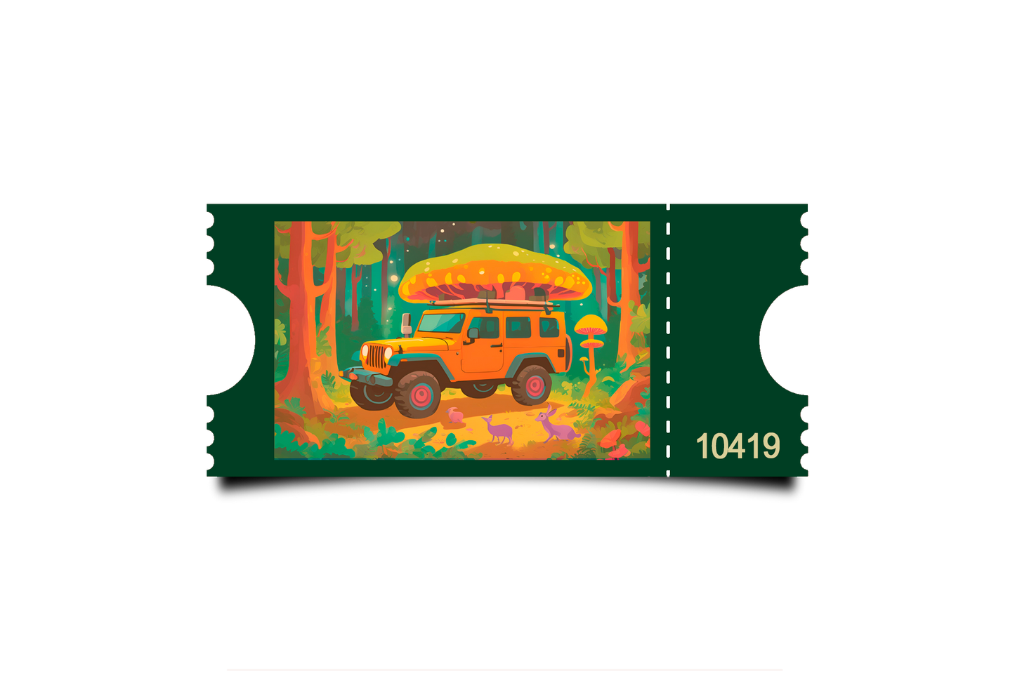 Boleto Ilustracion N 10419