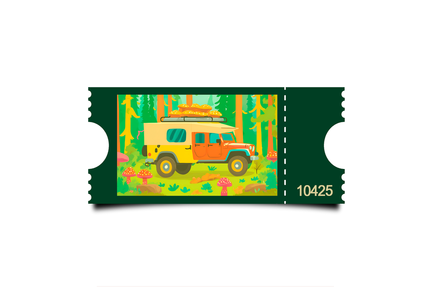 Boleto Ilustracion N 10425