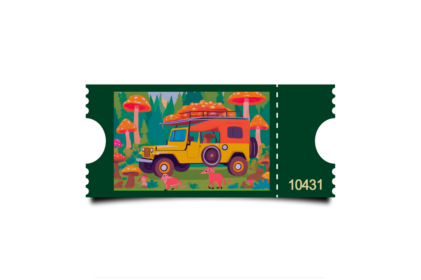 Boleto Ilustracion N 10431