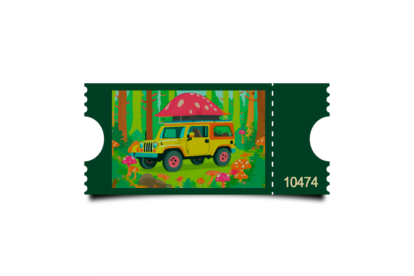 Boleto Ilustracion N 10474