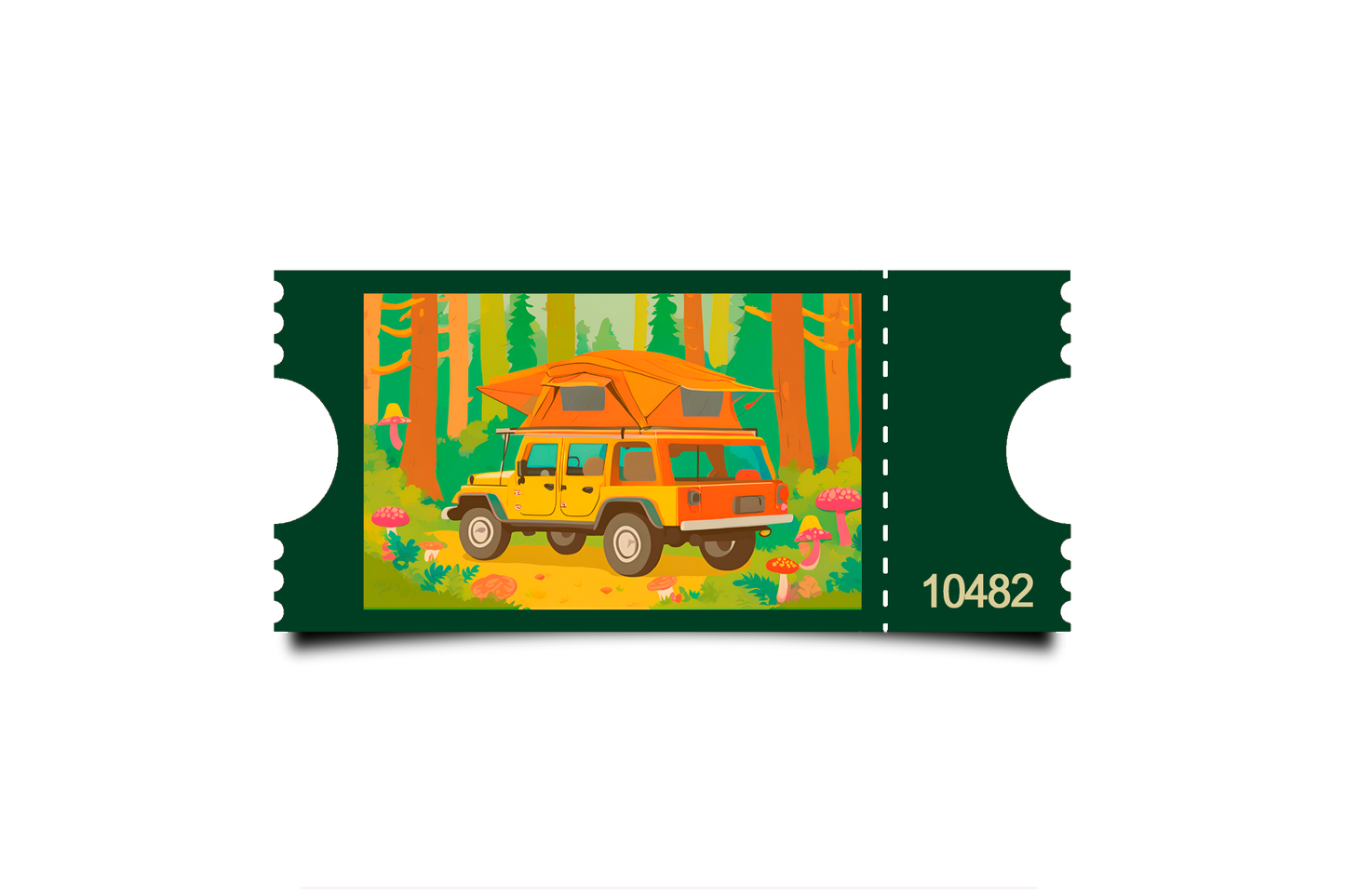 Boleto Ilustracion N 10482