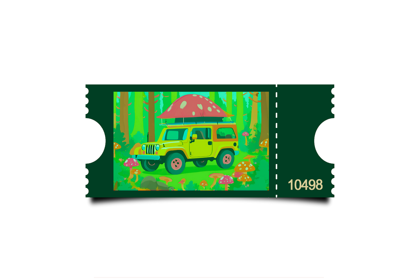 Boleto Ilustracion N 10498