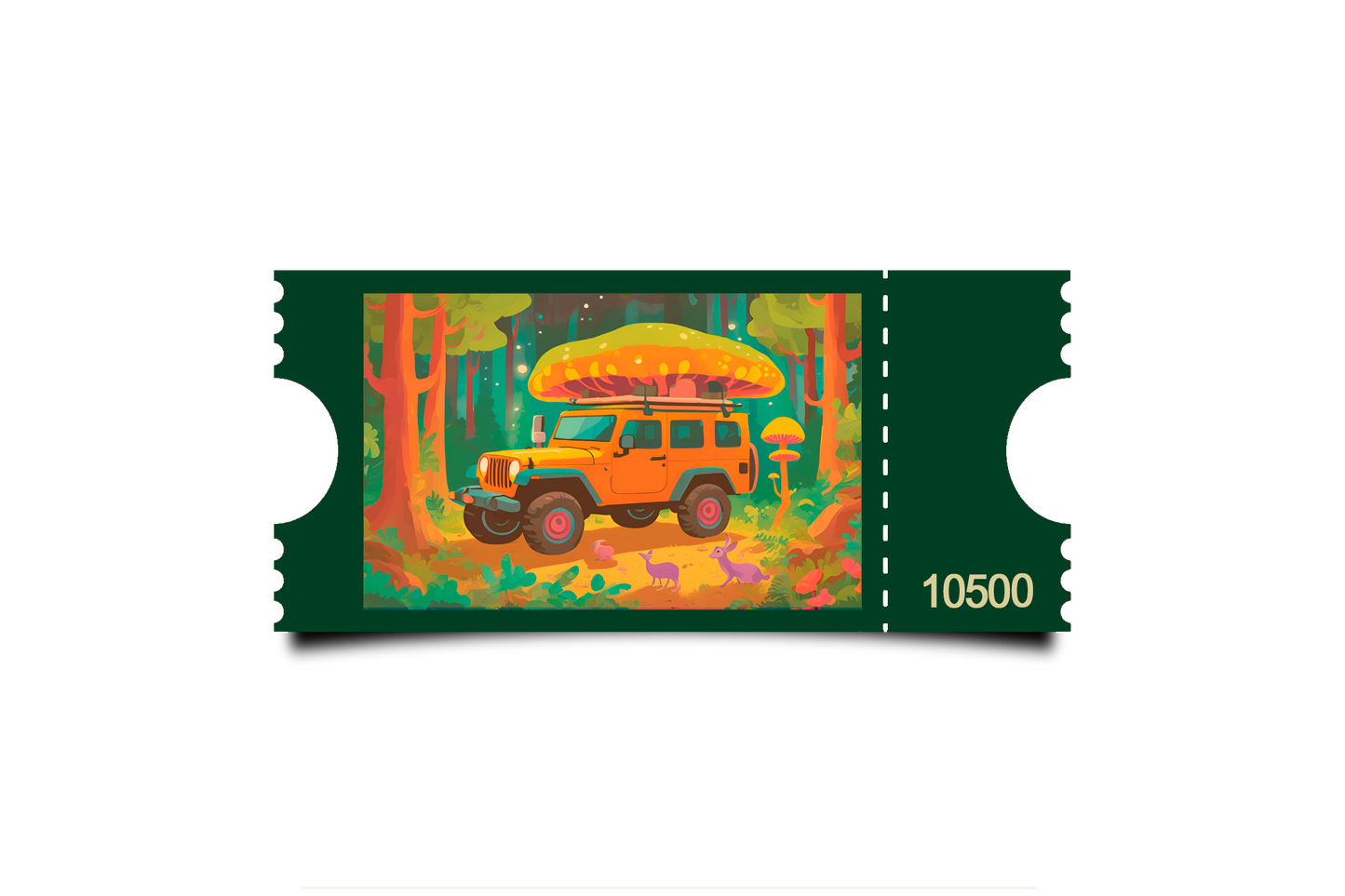 Boleto Ilustracion N 10500