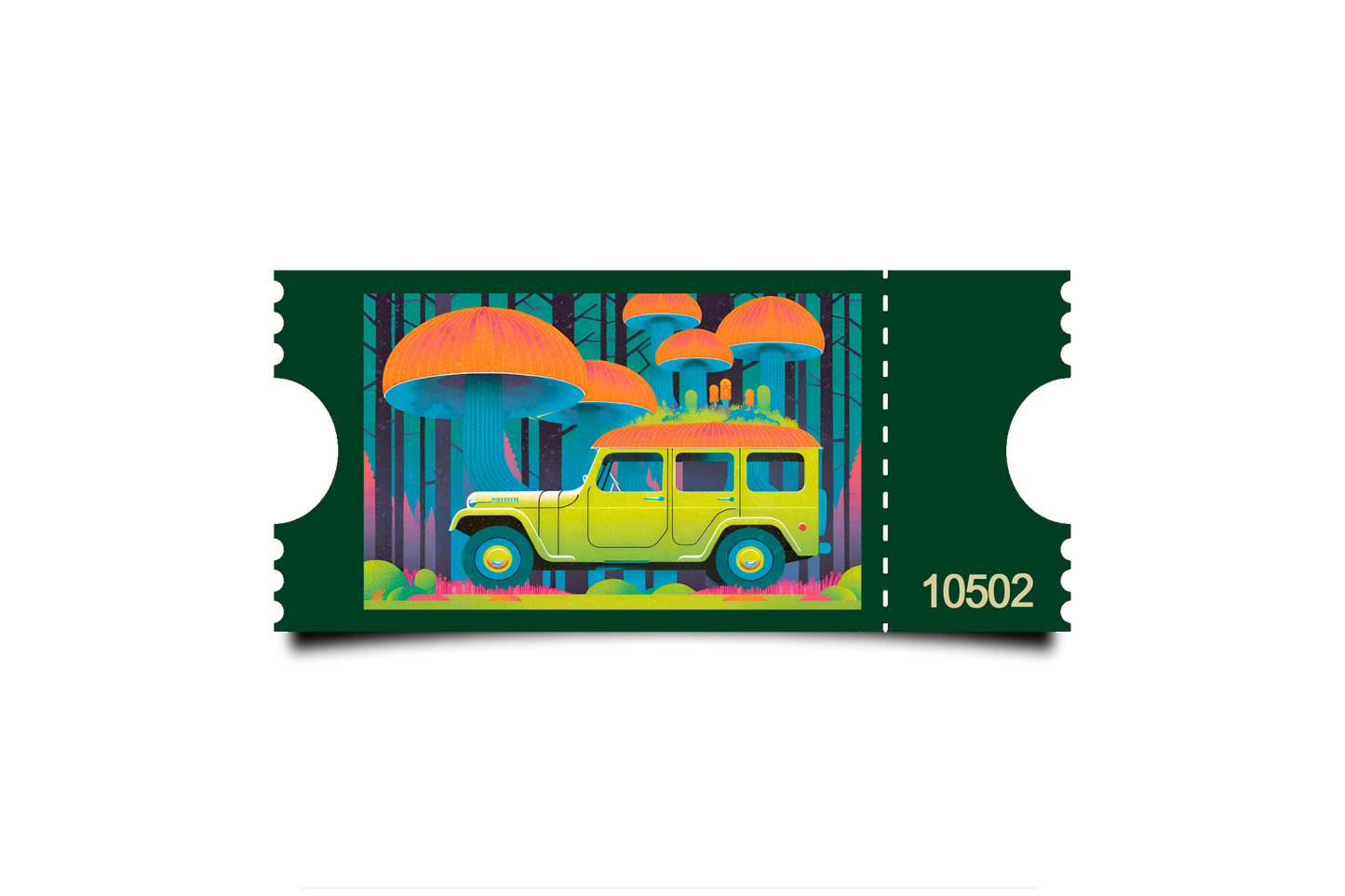 Boleto Ilustracion N 10502