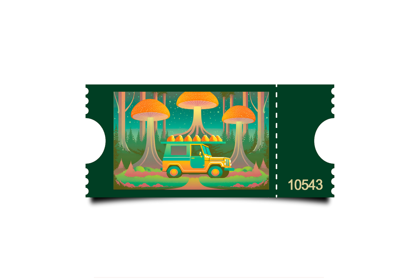 Boleto Ilustracion N 10543