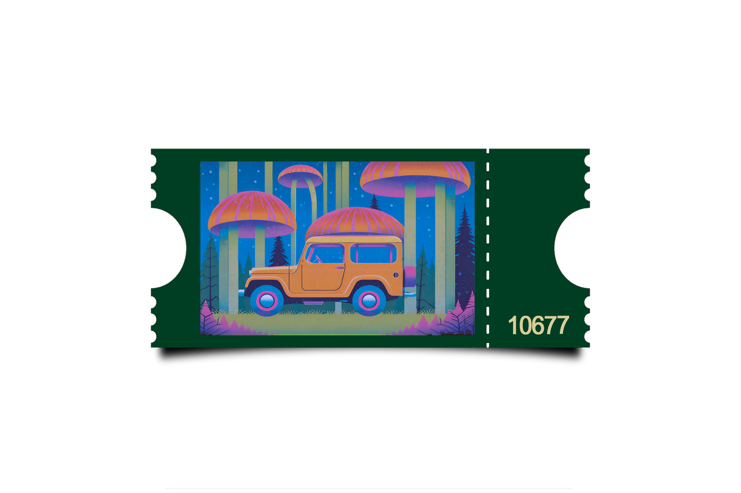 Boleto Ilustracion N 10677