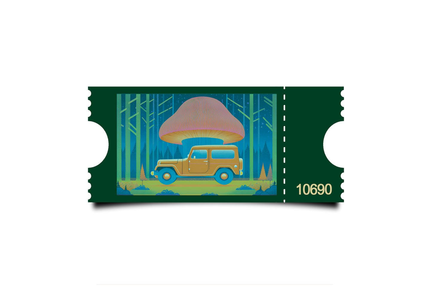 Boleto Ilustracion N 10690
