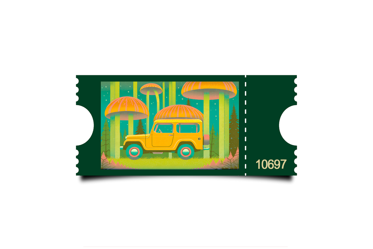 Boleto Ilustracion N 10697
