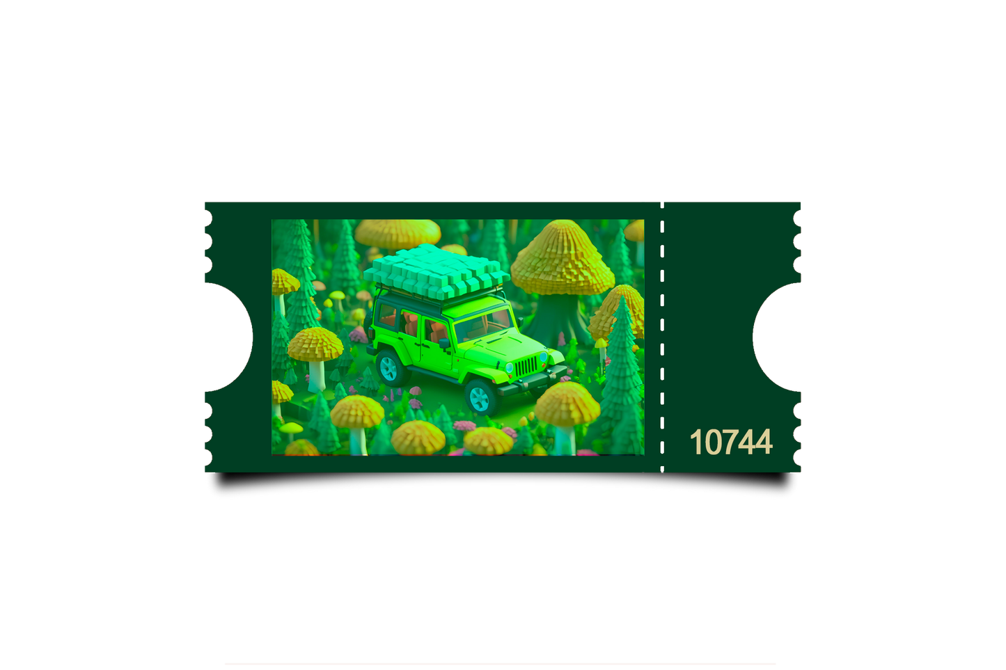 Boleto Ilustracion N 10744
