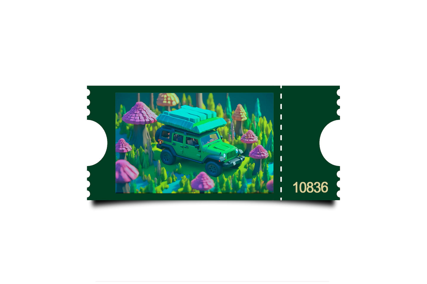 Boleto Ilustracion N 10836