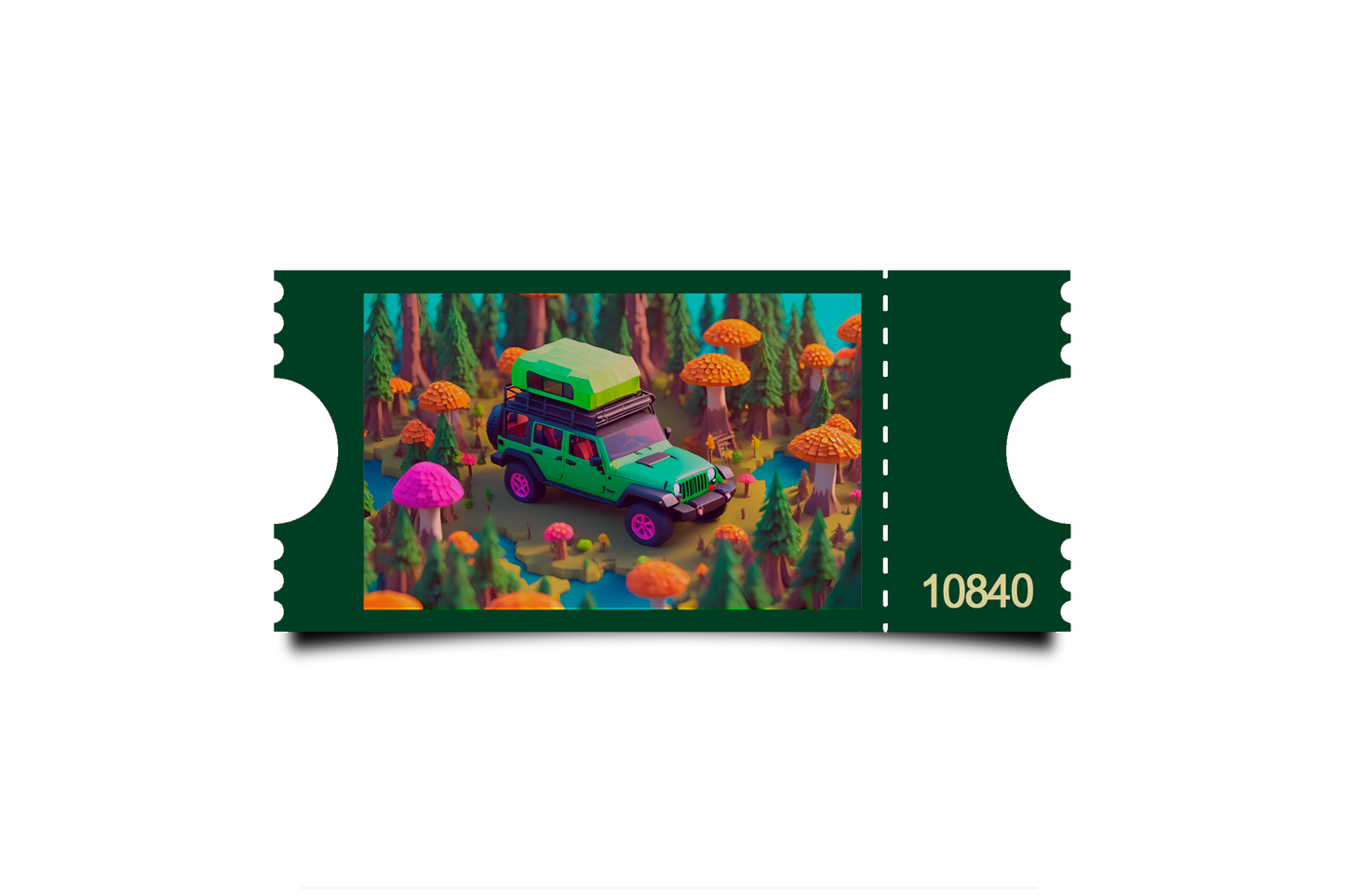 Boleto Ilustracion N 10840