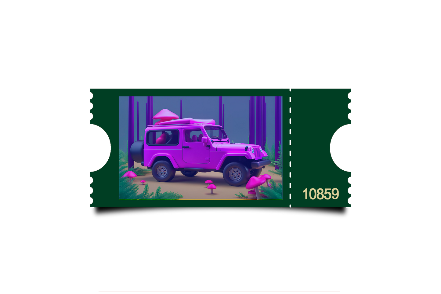 Boleto Ilustracion N 10859