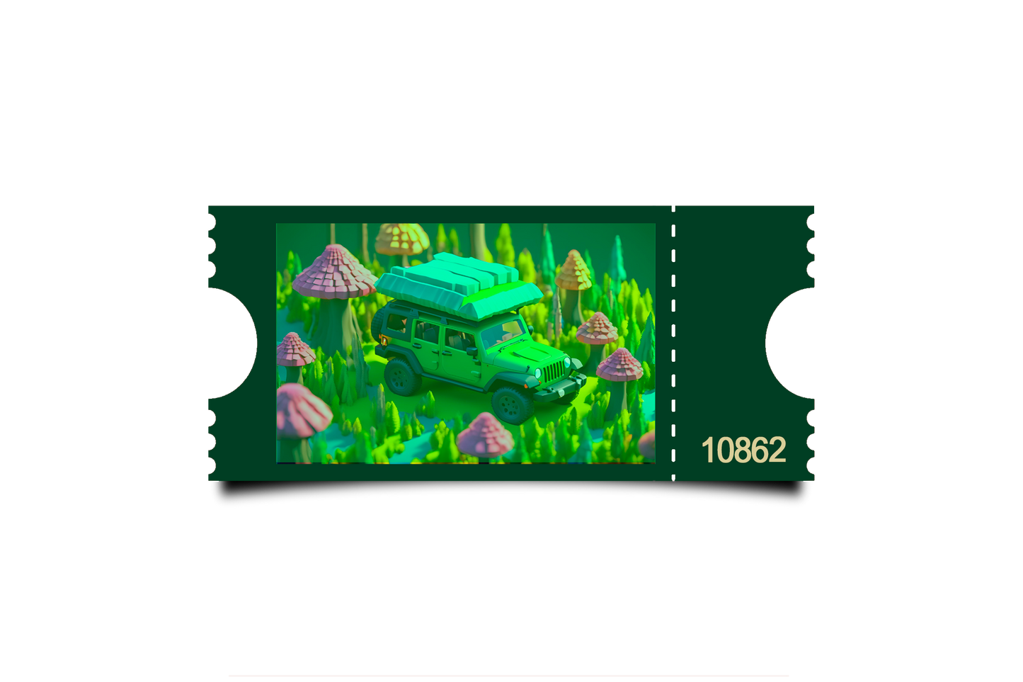 Boleto Ilustracion N 10862