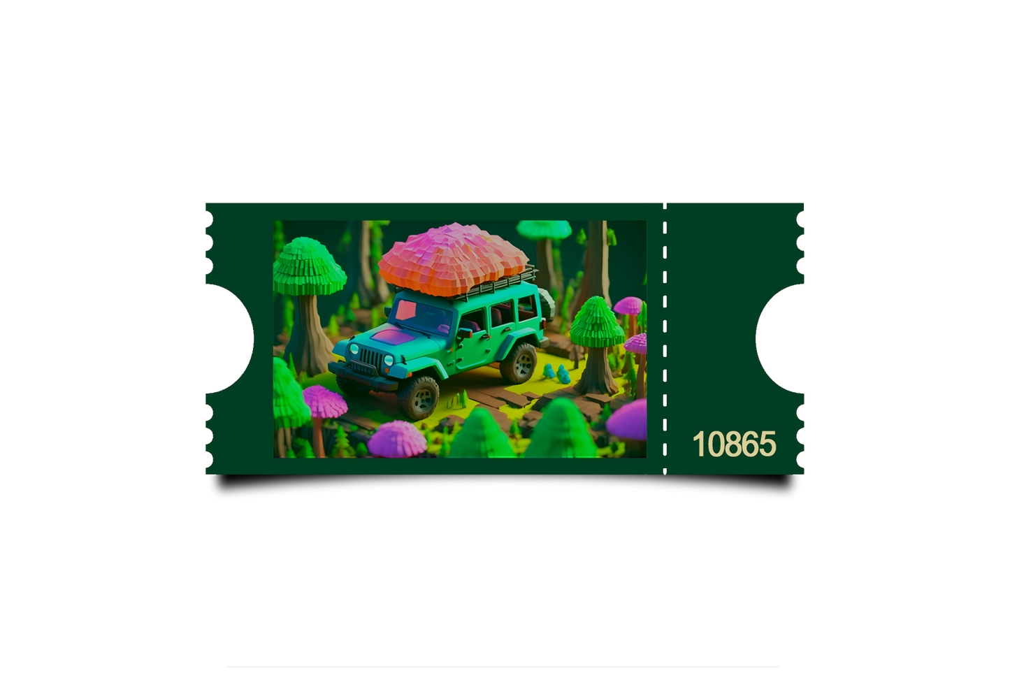 Boleto Ilustracion N 10865